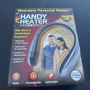 Freedom Handy Heater Portable Heater Neck Wearable Hands Free USB Rechargeable - Bild 1 von 5