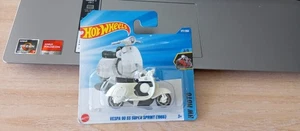 2025 HOT WHEELS - VESPA 90 SS SUPER SPRINT  1966 WHTE SHORT CARD 1/64 APROX*NEW* - Picture 1 of 4