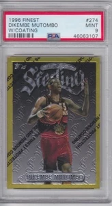 1996 Finest #274 Dikembe Mutombo W/Coating PSA 9 - Picture 1 of 2