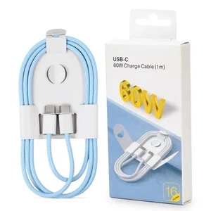 C-C Cable PD 60W Quick Charging and Data Transfer 1m for iphone 15 16 17 18 19 - Picture 1 of 9