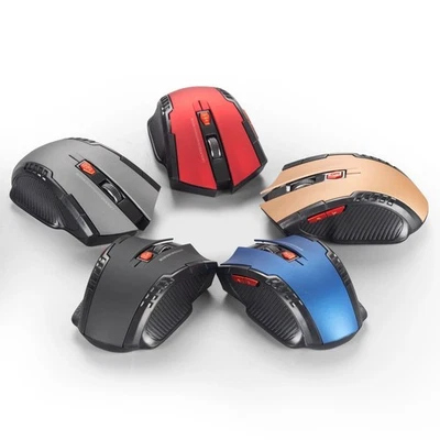 Stylish and Reliable 2 4GHz Wireless Gaming Mouse with 6 Buttons 1600DPI USB - Image 1 of 4