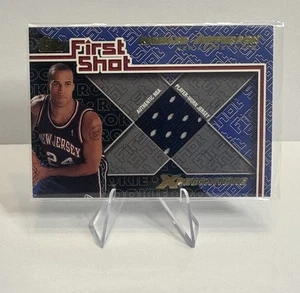 Parche de camiseta usada 2001 Topps Richard Jefferson novato “First Shot” #FS-13 (Rc) - Imagen 1 de 2