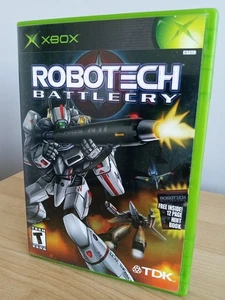 Robotech: Battlecry (Microsoft Xbox, 2002) Auténtico CIB con 12 páginas Sugerencia Prima - Imagen 1 de 10