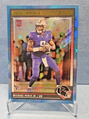 Michael Penix JR 2024 Score Rookies #323 Blue Stars /399 RC Atlanta Falcons NFL - Image 1 of 4