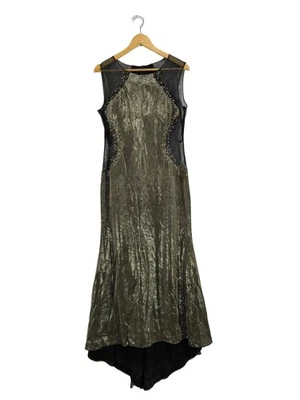 VIZON Robe de soirée Dames Robe T EU 48 doré-noir élégant - Photo 1/4