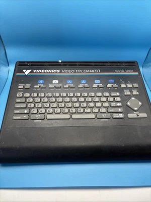 Videonics Video Titlemaker Vídeo Digital Vintage TM-1 NTSC (sem cabo de alimentação) - Imagem 1 de 4