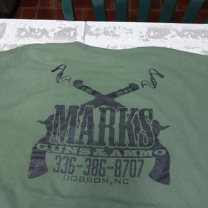 Marks Guns & Ammo Dobson North Carolina T-Shirt grün Gr. XL Tee Gun Shop - Bild 1 von 7