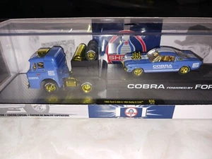 M2 machines 1966 Ford C-600 & Shelby Cobra 350 Gold 1 /750 limited edition rare - Picture 1 of 11
