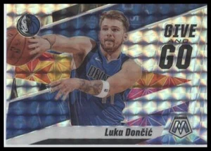 2019-20 Panini Mosaic #10 Luka Doncic Give and Go Mosaic Prizm LA Lakers - Picture 1 of 2