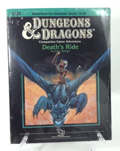 TSR CM2 Death's Ride | D&D Dungeons Dragons Module 9118 | Sellado de colección - Imagen 1 de 9
