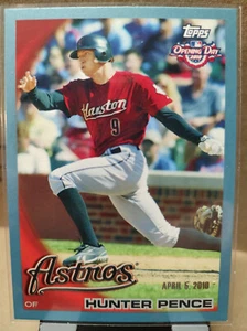 2010 Topps Opening Day Blue #169 Hunter Pence Houston Astros /2010 - Picture 1 of 2