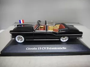 CITROEN 15CV CHAPRON PRESIDENTIELLE 1:43 NOREV ATLAS BLISTER - Imagen 1 de 5