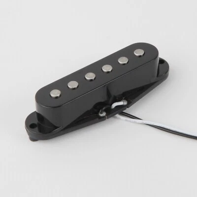 AlNiCo V Strat Pickup Flat-top Bridge for Fender Squier Stratocaster DEMO VIDEO - Image 1 of 2