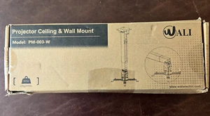Wali Universal Projector Ceiling and Wall Mount, Model PM-003-W, New Unused - Foto 1 di 7