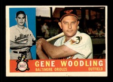 1960 Topps #190 Gene Woodling   EX X2160169