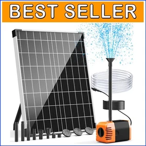 High-Efficiency Solar Water Pump with 1620LPH Flow Rate, Perfect for Fountains - Picture 1 of 11