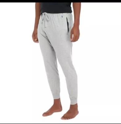 NUEVO Ralph Lauren Polo Hombres Salón Jogger Pantalones Hombre’s Xgrande Gris Prendas para dormir Pijama Foto 1 de 4