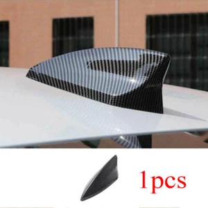 For Cadillac CT4 2020-22 Carbon Fiber Look Shark Fin Antenna Receiver Cover Trim - Imagen 1 de 8