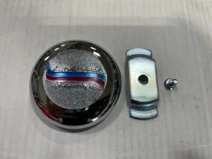 3.25 CHROME AMERICAN RACING CAP CENTER SUPER SPOKE VINTAGE 3 1/4 SPORT - Picture 1 of 7