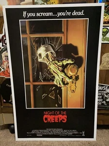 Night Of The Creeps 11 x 17 Horror Reproduktion Poster Grindhouse Gore 1980er - Bild 1 von 1