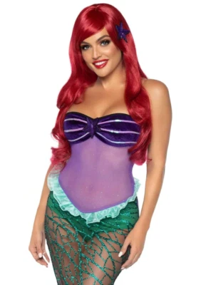 Disfraz de Sirena Leg Avenue Under the Sea para Halloween Ariel Princesa Disney Foto 1 de 2