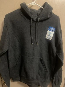 Fruit of the Loom Sofspun Hooded Pullover Hoodie Size small. DarkGray. B4 - Picture 1 of 7