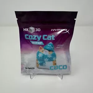 Hyper X Cozy Cat COCO HX3D Keycap SEALED - Picture 1 of 2