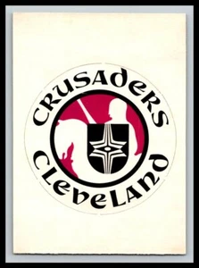 1972-73 OPC O-PEE-CHEE TEAM LOGOS WHA CLEVELAND CRUSADERS 23659 - Picture 1 of 2