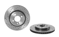 Brembo Xtra Front Brake Disc Rotor Drilled for Mini Cooper R50 R52 R53 2002-2007