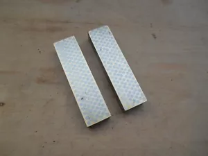 Machinist magnetic transfer blocks, brass and steel, 3 7/8"L x 1"W x 5/8"H - Picture 1 of 3
