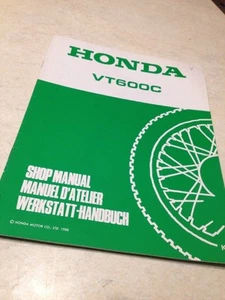 Suplemento Manual Taller VT600C Custom VT600 VT 600 Honda ed.88 - Imagen 1 de 3