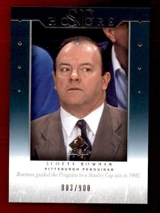 2003-04 SP Authentic Honors #H8 Scotty Bowman 803/900 - Picture 1 of 2