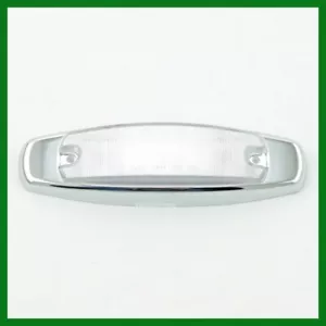 Maxxima Side Marker 12 LED light M20332YCL Stainless Steel Chrome Amber Clear - Bild 1 von 2
