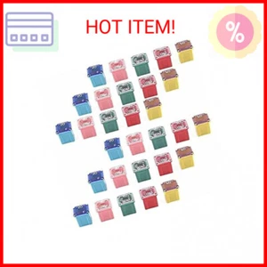 30 pc Automotive Low Profile Box Shaped Fuse Kit for Ford, Chevy/GM, Nissan, and - Picture 1 of 2