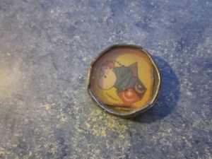 Vintage Antique German Dexterity Mirrored Pocket Toy 1" Diameter - Picture 1 of 4