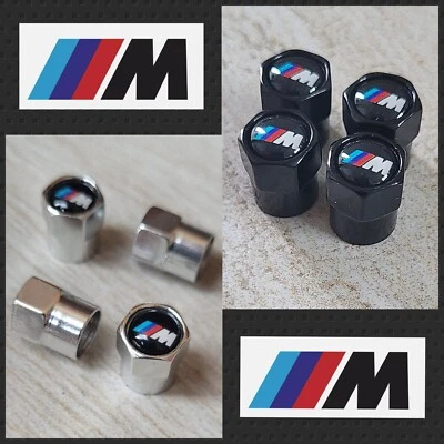 BMW M Performance M sport valve caps dust caps UK FAST POSTAGE!! - Image 1 of 4