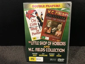 LITTLE SHOP OF HORRORS + W.C.FIELDS COLLECTION DVD. Brand New, RegALL. Free post - Picture 1 of 2