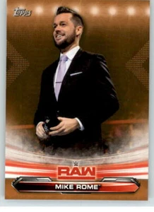 2019 WWE Raw Bronze #50 Mike Rome - Picture 1 of 2
