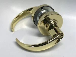 Schlage Sparta Style Lock with Storeroom Function, Bright Brass ND80PD-SPA-605 - Picture 1 of 4