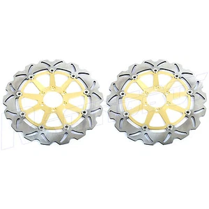 2 Front Brake Rotor for Aprilia RSV1000 R SL SHIVER 750 SL1000 FALCO TUONO RSV4 - Picture 1 of 7