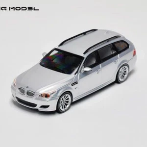 1/64 Neu M5 E60 Touring Wagon Diecast Spielzeugauto Hobby Sammlung Geschenke KING MODEL - Bild 1 von 10