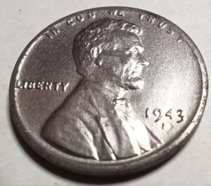 1943 S US STEEL LINCOLN WHEAT CENT - BRILLIANT UNCIRCULATED - USA PENNY - 1943-S - Picture 1 of 4
