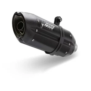 Double Silencer Slip-On Black MIVV Sound for Suzuki 1000 GSX R 2009-2011 - Picture 1 of 6