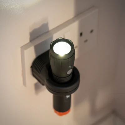 Xtralite LED Rechargeable Torch Nightlight Automatic Power Failure Light - Image 1 of 4