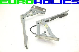 PAIR 2 OEM BMW E60 525i 545i 550i 04-10 Hood Hinges Left Right SILVERGRAU A08 - Picture 1 of 4