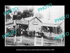 OLD 8x6 HISTORIC PHOTO OF GEMBROOK VICTORIA VIEW OF THE GENRAL STORE c1890