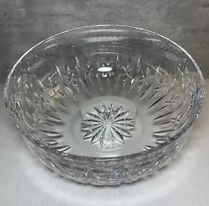 Vintage Atlantis Cut Crystal Portugal Lismore Style 8.5" Fruit Serving Bowl - Picture 1 of 9