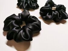 Black Colour Fashion Hair Scrunchie For Women Fashion Scrunchies Free Shipping