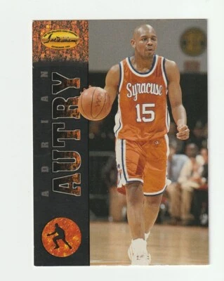 1994-95 Ted Williams Card Company #2 Adrian Autry RC, Syracuse Orange - Image 1 of 2