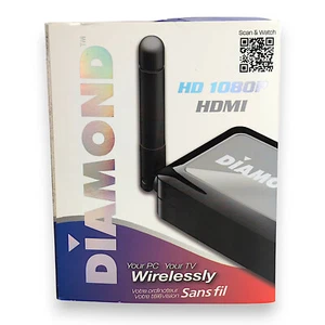 DIAMOND VideoStream HD 1080P Stream PC to TV Wirelessly - Picture 1 of 7